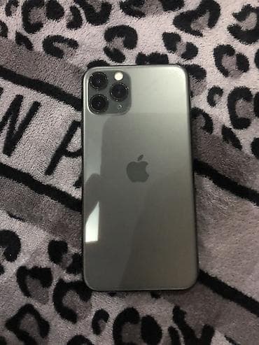 IPhone 11 Pro, Б/у, 256 ГБ, Matte Midnight Green, 92 %
