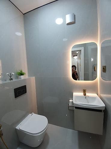 бишкек дом: 2 комнаты, 71 м², Элитка, 10 этаж, Евроремонт — 2