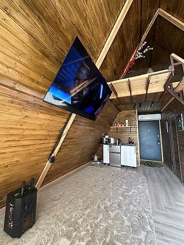 vip house: Сдается А‑frame домик в сутки. Имеется все необходимое для кухни а — 10