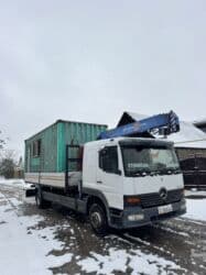 Грузовик, Mercedes-Benz, Дубль, 7 т, Б/у at lalafo.kg Грузовик, Mercedes-Benz, Дубль, 7 т, Б/у