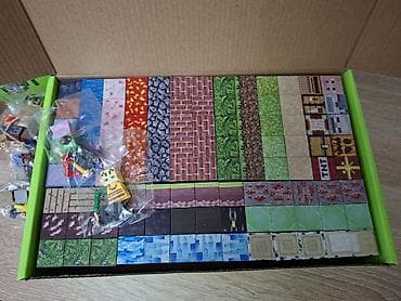 игра: 🧲 Магнитные кубики Minecraft 212шт + 8 минифигурок - 1950 сом 192 — 4