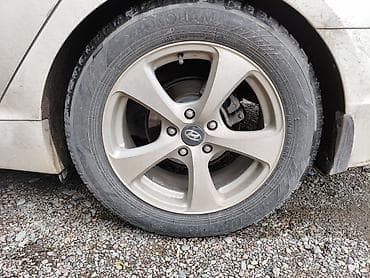 Дөңгөлөктөр монтажда 215 / 60 / R 17, Кыш, Колдонулган, Комплект, Жеңил унаалар, Куйма, тешиктери - 5 — 1