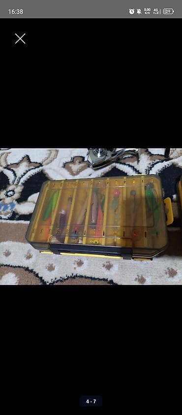 рыболовный набор: Спиннинговый комплект для микроджига цена за весь комплект 6000 — 4