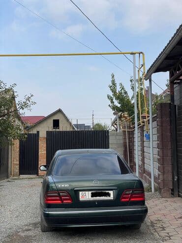 овал: Mercedes-Benz E-Class: 2000 г., 4.3 л, Автомат, Бензин, Седан — 10