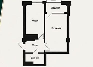 жк gravity: 1 комната, 54 м², Элитка, 7 этаж, Готовая ПСО (под самоотделку) — 6