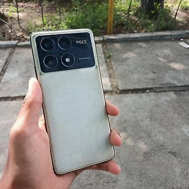 Poco X6 Pro 5G, Колдонулган, 256 ГБ, түсү - Саргыч боз