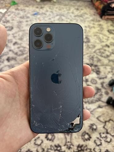 Техника жана электроника: IPhone 12 Pro, Колдонулган, 256 ГБ, Графит, Каптама — 2