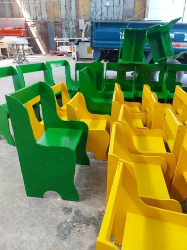 детская мебель для детского сада: Мебель для садика детский кровать шкаф для садика детский парты стол — 5