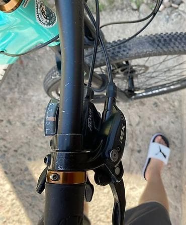 велик малинкий: Горный велосипед, Trinx, Рама L (172 - 185 см), Алюминий, Б/у — 4