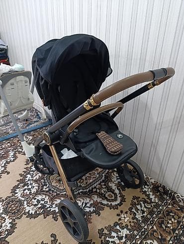 колеса на коляску: Коляска, цвет - Черный — 2