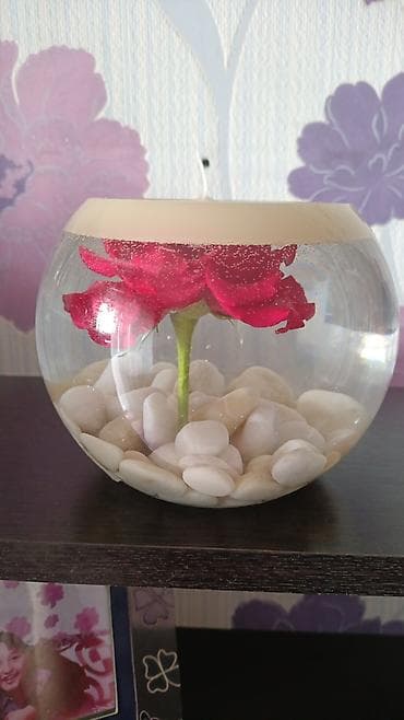 подсвечник: Магия в стекле: Цветы, которые не завянут, и огонь, который согреет! — 5