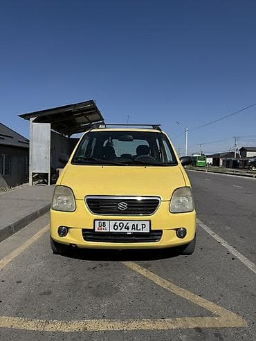 Suzuki Wagon R+: 2002 г., 1.3 л, Механика, Бензин, Хэтчбэк