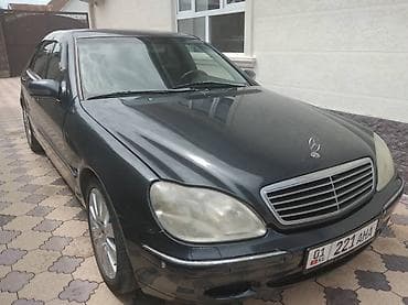 Транспорт: Mercedes-Benz S-Class: 2001 г., 3.2 л, Автомат, Бензин, Седан — 6