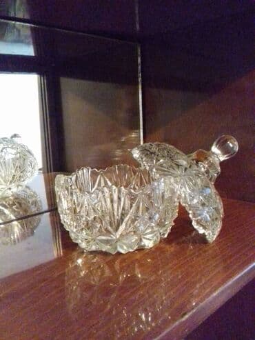 посуда хрустальная: Продаю хрустальную посуду. Вазочки, салатники. Дёшево! — 4