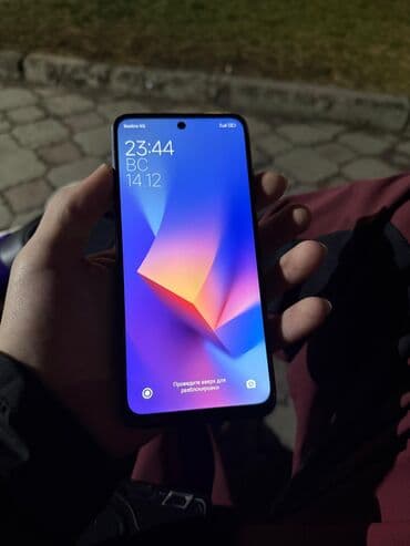 телефон талас: Redmi, Redmi 10, Б/у, 128 ГБ, цвет - Черный — 2