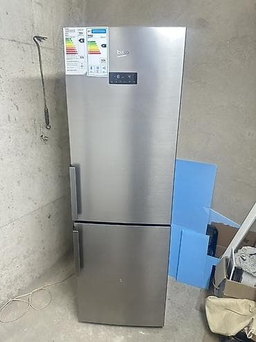 кухонный робот: Холодильник Beko, Б/у, Двухкамерный, Total no frost, 60 * 185 * 60 — 1