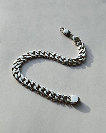 what: Серебряный браслет "Панцирь" 25 грамм Серебряные Цепи и Браслеты — 3