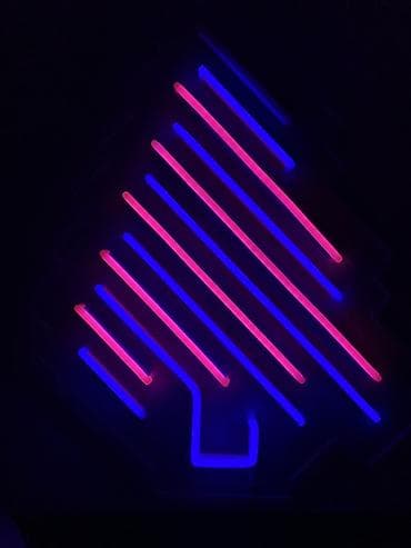 неоновая лента: | Неоновые вывески, | Монтаж — 4