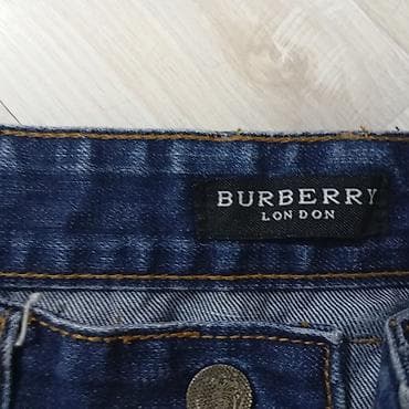 Шорты: Мужские шорты, L, Burberry, Б/у, цвет - Синий, Самовывоз — 3