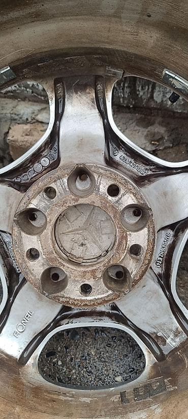 рулевая рейка марк 2: Литые Диски R 16 Mercedes-Benz, Комплект, отверстий - 5, Б/у — 6