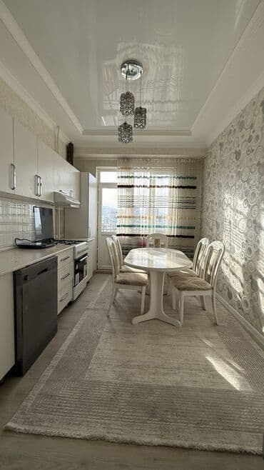 квартира с подселением пишпек: 2 комнаты, 74 м², 9 этаж, Евроремонт — 9