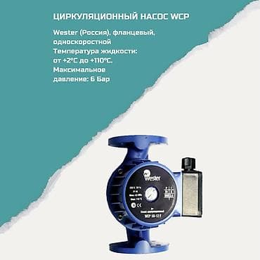 Циркуляционный насос Wester WCP (Россия) Тип: фланцевый — 1