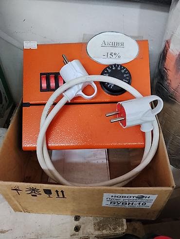 Электрические щиты: Пульт управления электроконвекторами НОВОТОН ПУВН‑10 Описание: - — 1