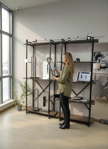 полки стеллажи для магазина бу: Стеллаж металлический, прочный, стильный — как новый! Продаю — 1