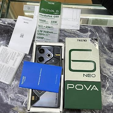 techno pova 5: Tecno Pova 6 Neo, Б/у, 128 ГБ, цвет - Черный, 2 SIM — 5