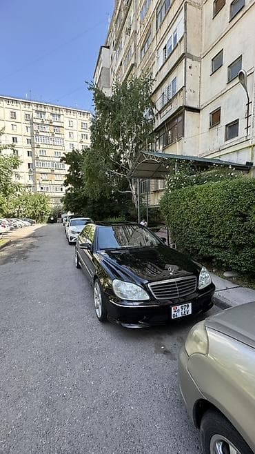 мерс 55: Mercedes-Benz S-Class: 2001 г., 3.2 л, Автомат, Газ, Седан — 1