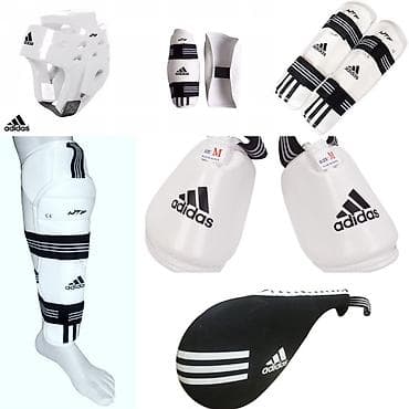 third edition solutions: Набор для таэквондо Adidas Защита для головы Защита для голени, стоп — 1