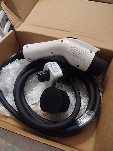 зарядный кабель: Кабель-переходник для зарядки электромобиля (EVSE), порт Type 1 (SAE — 3