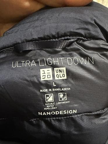 пуховик юникло: Мужская куртка, L, Uniqlo, Новый, цвет - Синий, Бесплатная доставка, Самовывоз, Платная доставка — 4