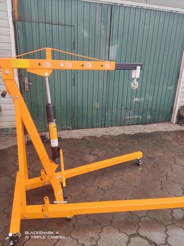 Ручной гидравлический подъемник. Гаражный подъемный кран at lalafo.kg Ручной гидравлический подъемник. Гаражный подъемный кран