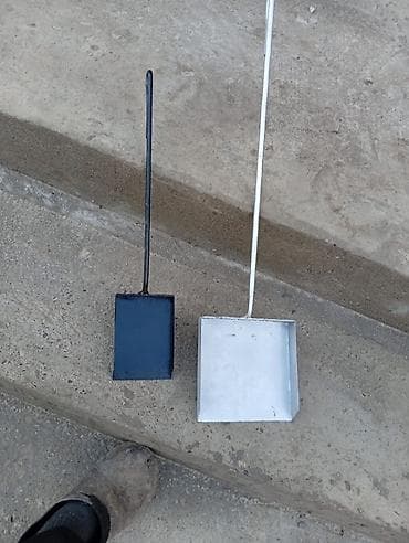 Металлические совки для уборки мусора и золы - Два варианта: узкий — 1