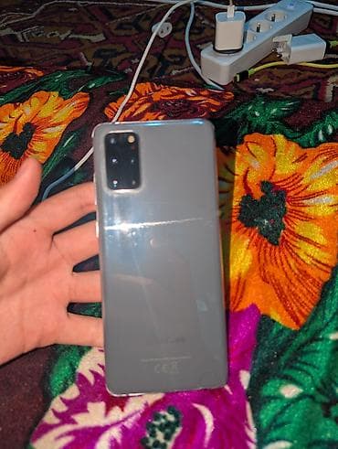 samsung s20 plus: Samsung Galaxy S20, Б/у, 128 ГБ, цвет - Серый, eSIM, 2 SIM — 2