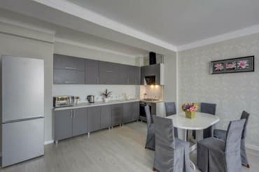 квартиры в бишкеке 1 комнатные аренда: 2 комнаты, Душевая кабина, Постельное белье, Кондиционер — 4