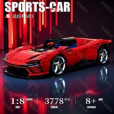 Спорт жана хобби: Конструкторы спортивных суперкаров (совместимые блоки) “Lego” Под — 5