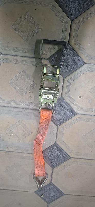 Стяжные ремни с трещоткой (райчетом) - Для фиксации грузов в кузове