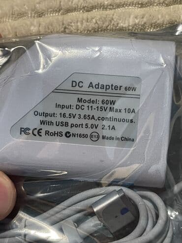 макбуки: Автомобильная зарядка для ноутбука Macbook MagSafe 2 60W — 4