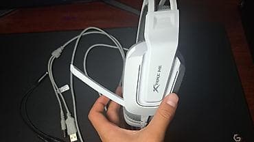 hyperx pulsefire haste: Проводные гарнитуры, Б/у, цвет - Белый — 3