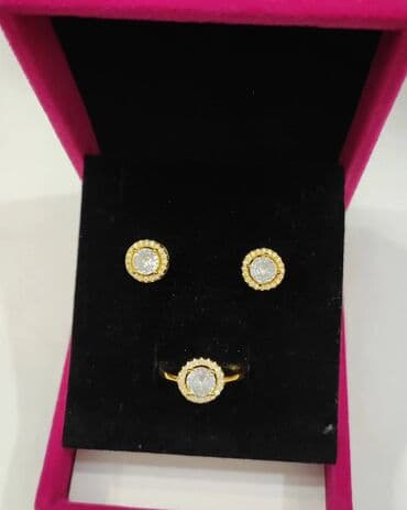 свадебные наборы ручной: Набор украшений, Проба 925, Женские, Новый — 2