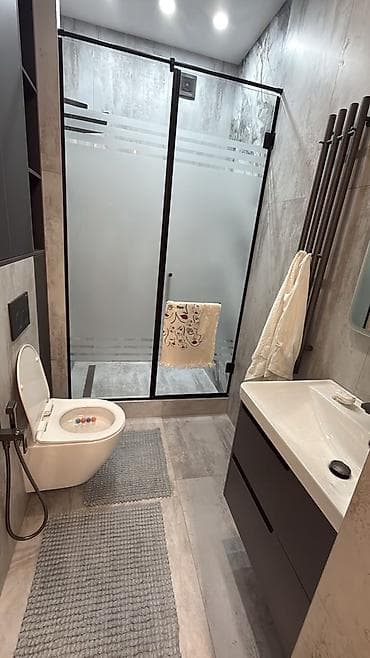 Квартиры: 2 комнаты, 73 м², Элитка, Асанбай мкр Элитка, 4 этаж, Дизайнерский ремонт — 9