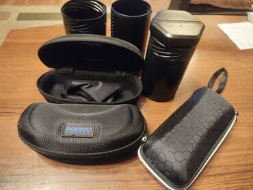 Футляр для очков, Унисекс, цвет - Черный, Новый