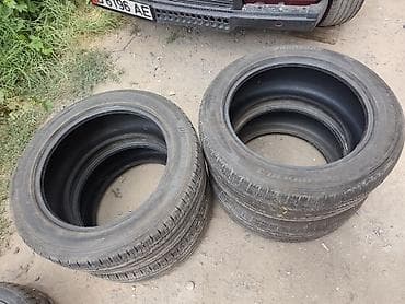 bud e9: Шины 255 / 50 / R 19, Лето, Б/у, Комплект, Легковые, Корея, Hankook — 3