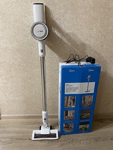 dyson v15: Вертикальный аккумуляторный пылесос Midea - Беспроводной, легкий — 1