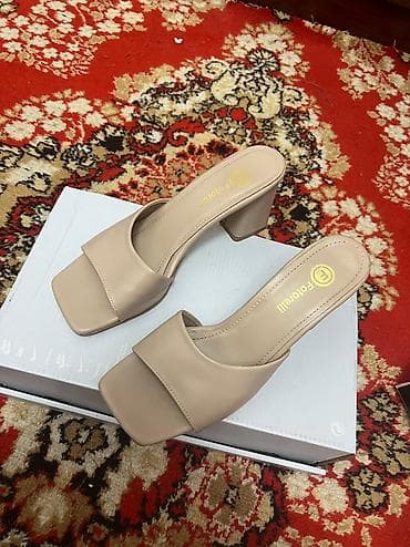 basconi 38: Продаю шлепанцы на каблуке Турецкие, покупала на заказ Идеальное — 4