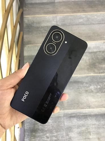 Poco C71, Б/у, 128 ГБ, цвет - Черный, 1 SIM, 2 SIM