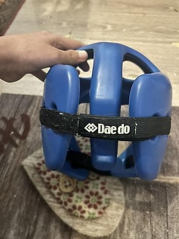 вело очки: Защита головы Daedo (синяя) - Шлем для единоборств от бренда Daedo - — 1