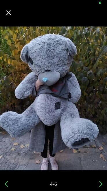 Игрушки: Тедди размеры 100см 130 150 — 1